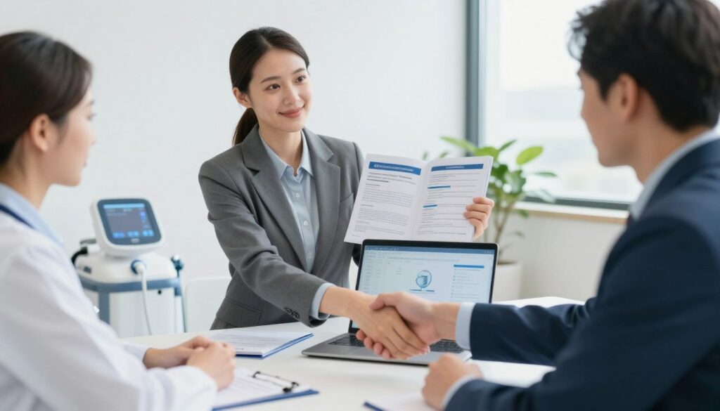 Customer consultation and ordering process