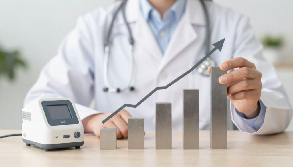 Erfolgreiche Geschäftspartnerschaft und wachsendes Wellness-Business Konzept
