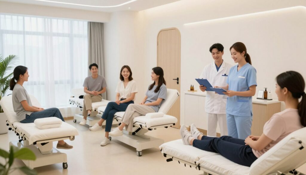 Erfolgreiche Gesundheitspraxis mit moderner Colon Hydrotherapy Ausstattung