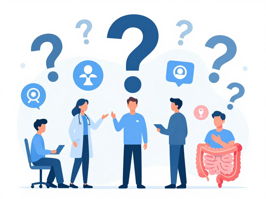 FAQ Illustration zur Darmreinigung und Hydrotherapie