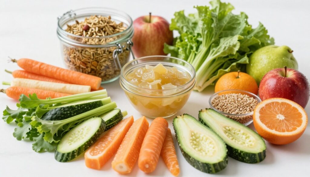 Gesunde Ernährung nach Colon-Hydrotherapie mit probiotischen Lebensmitteln