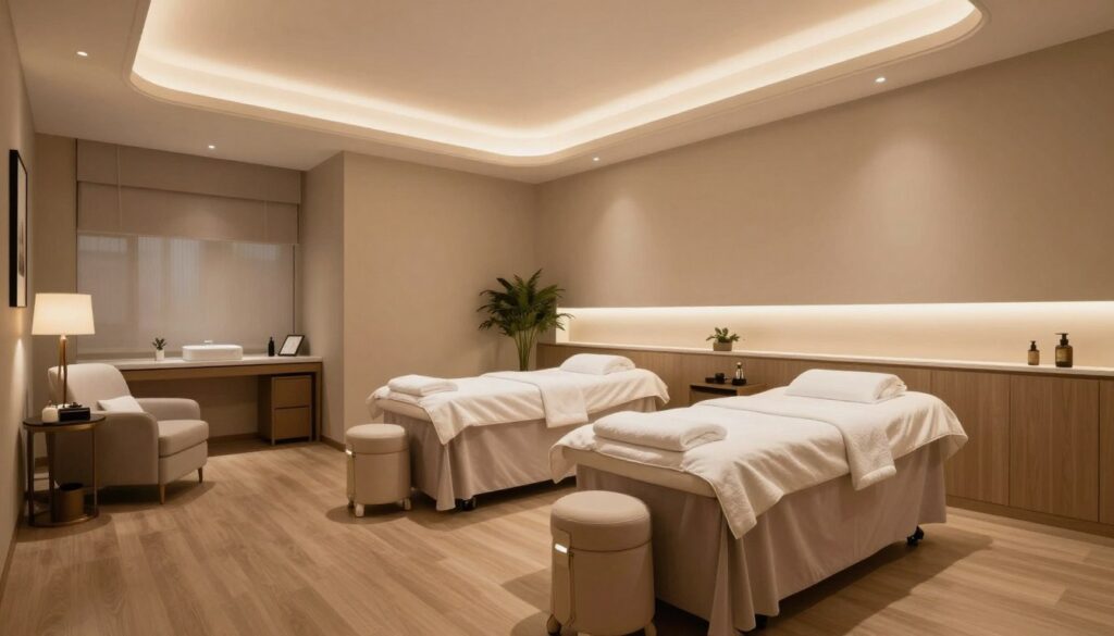 Luxuriöses Wellness SPA mit Colon Hydrotherapy Bereich