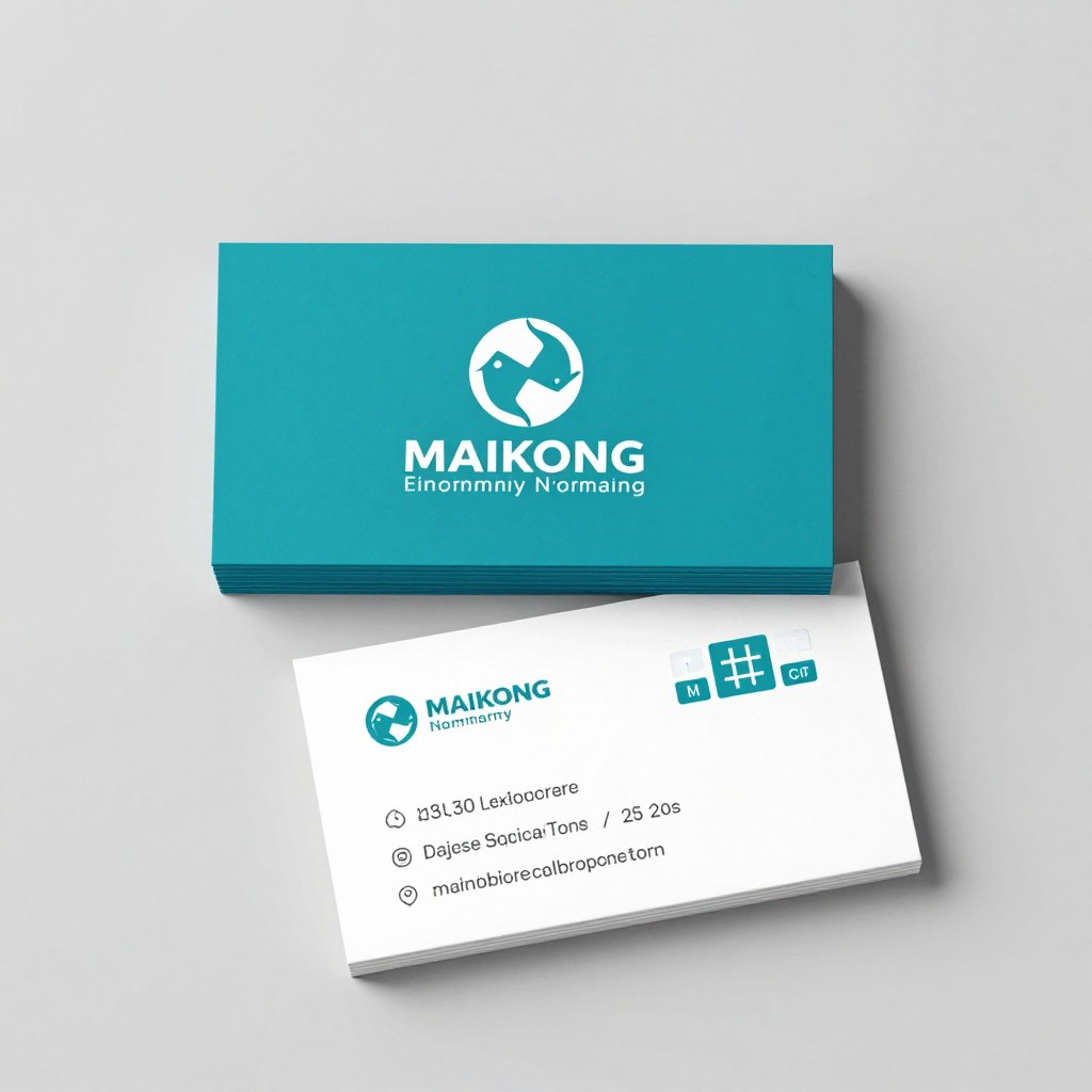 MAIKONG Logo und Kontaktinformationen