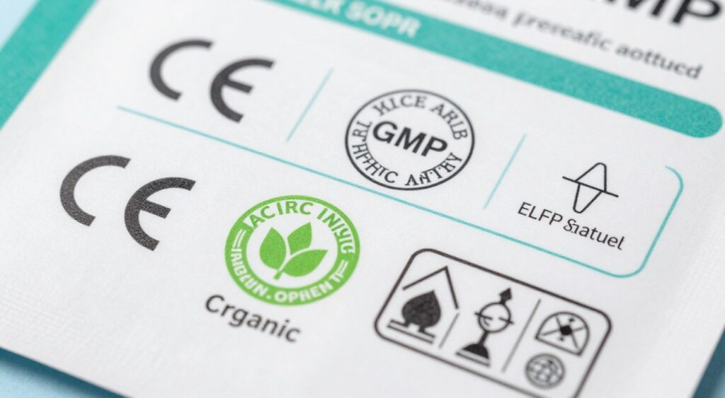 Qualitätszertifikate und Prüfsiegel für Gesundheitsprodukte