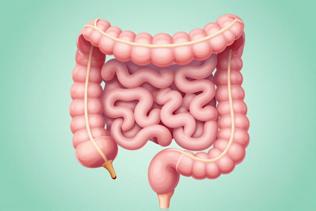 Visualisierung verbesserter Darmgesundheit nach Colon-Hydrotherapie
