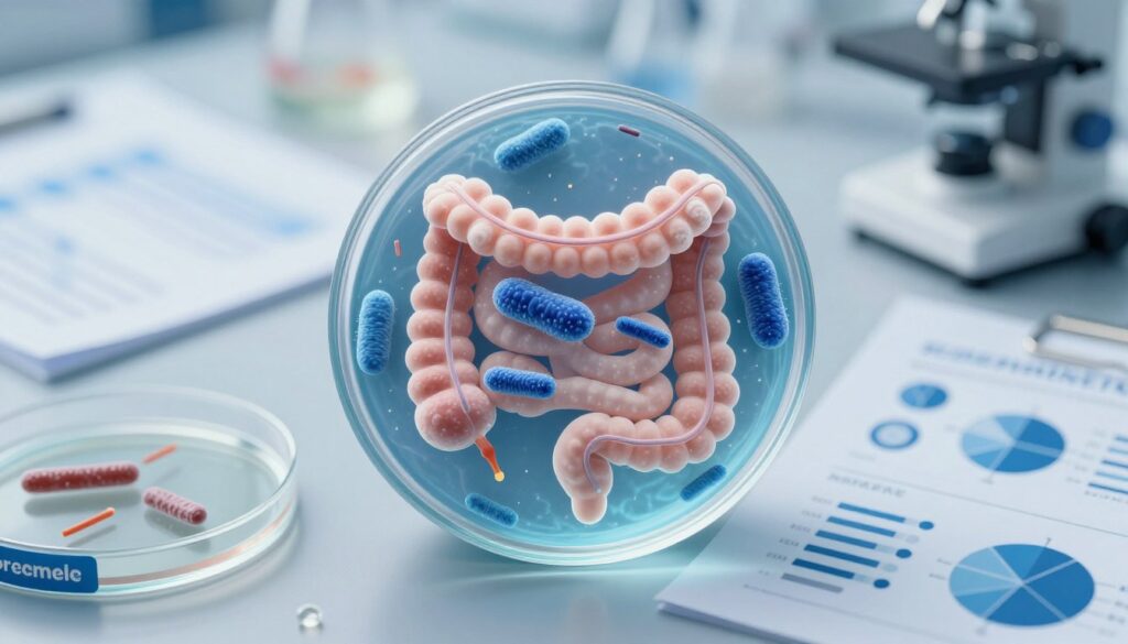 Wissenschaftliche Forschung zur Darmgesundheit und Mikrobiom