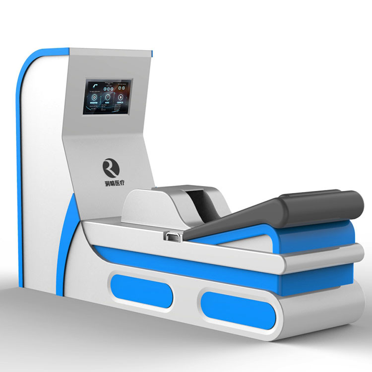 Professional colon hydrotherapy session showing before and after preparation setup