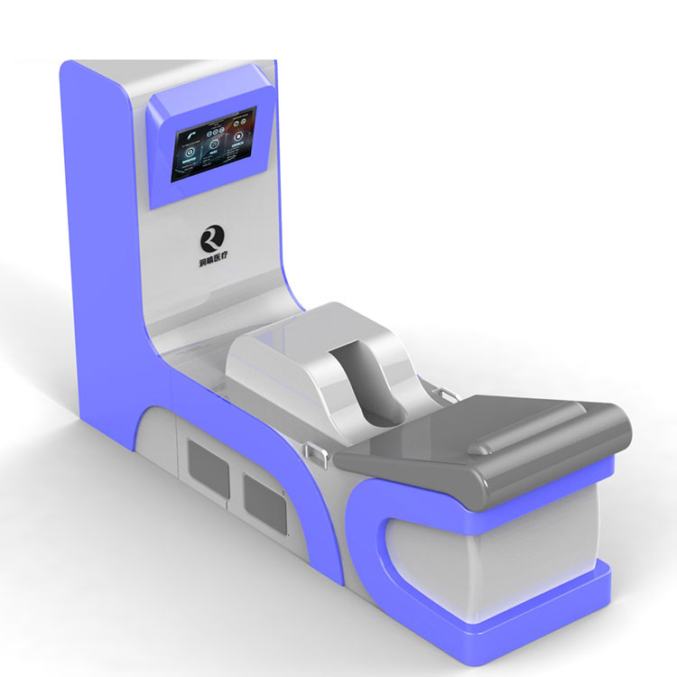 Professional colon hydrotherapy machine in modern clinic setting