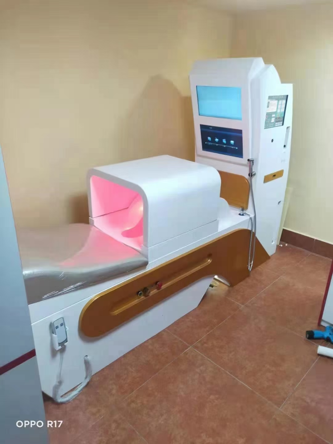 Offenes colon hydrotherapy system für Wellness-Anwendungen