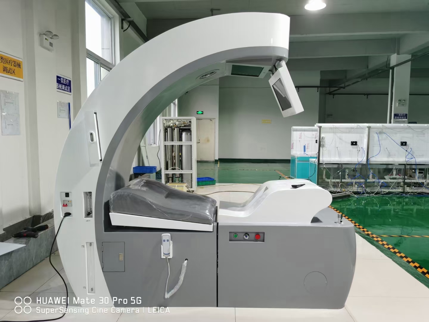 Professional coffee colonic hydrotherapy equipment in modern wellness center