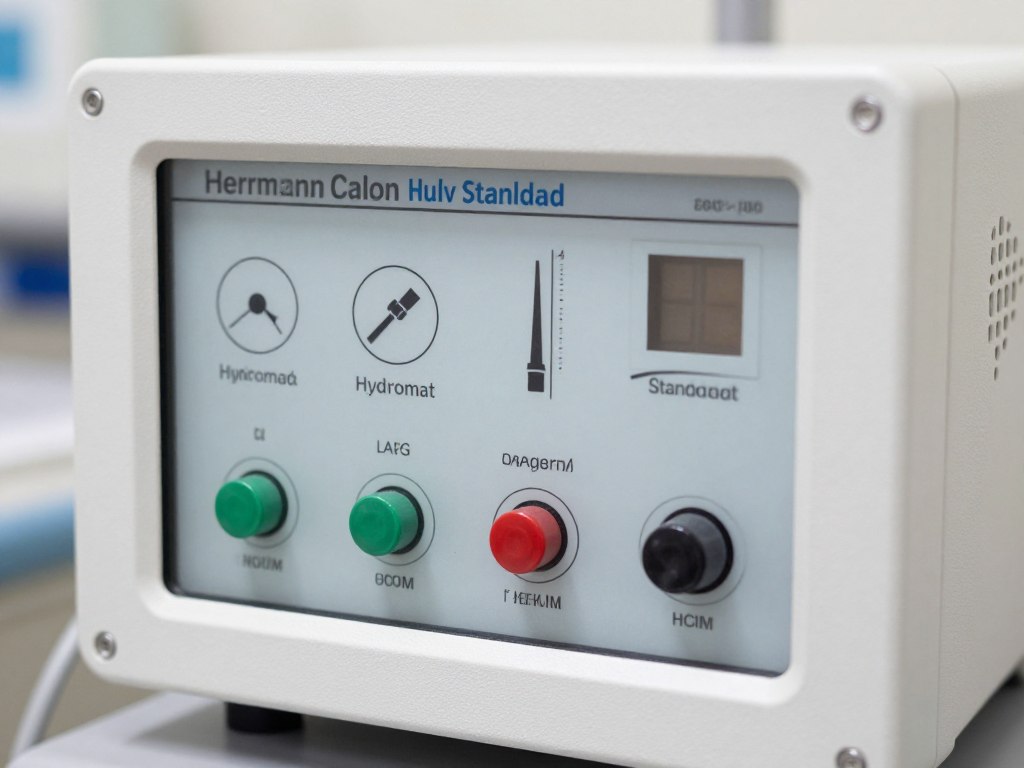 Colon Hydromat Standard Herrmann Gerät Nahaufnahme Bedienfeld
