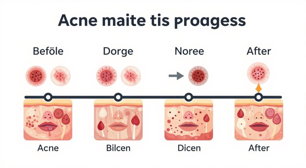 Erfolgreiche colon hydrotherapy acne Behandlungsverlauf Timeline